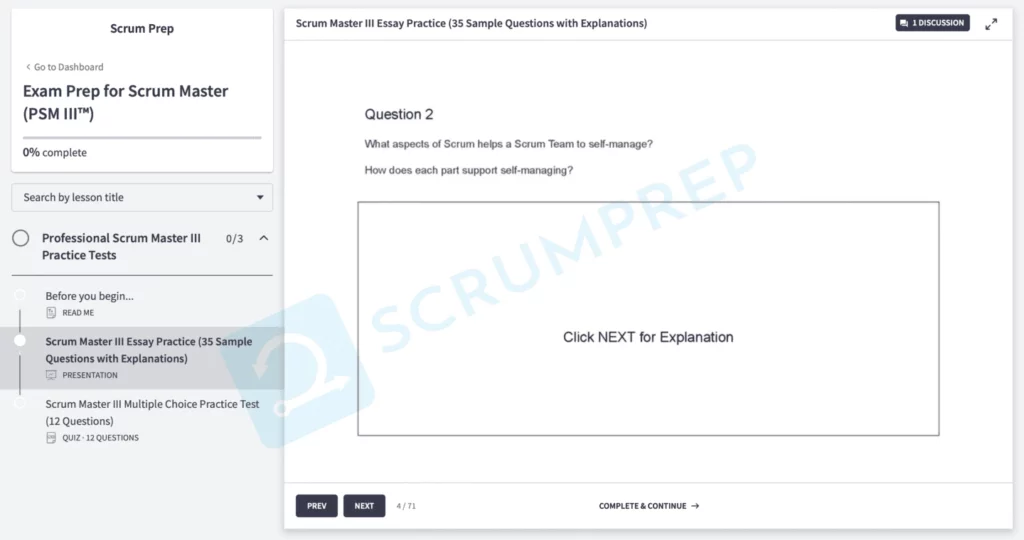 PSM III Essay Question 1