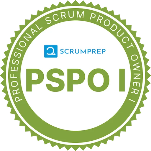 PSPO I Badge - ScrumPrep