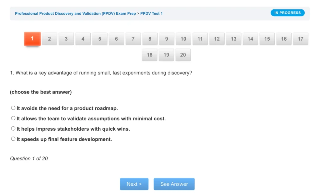 PPDV Question 1